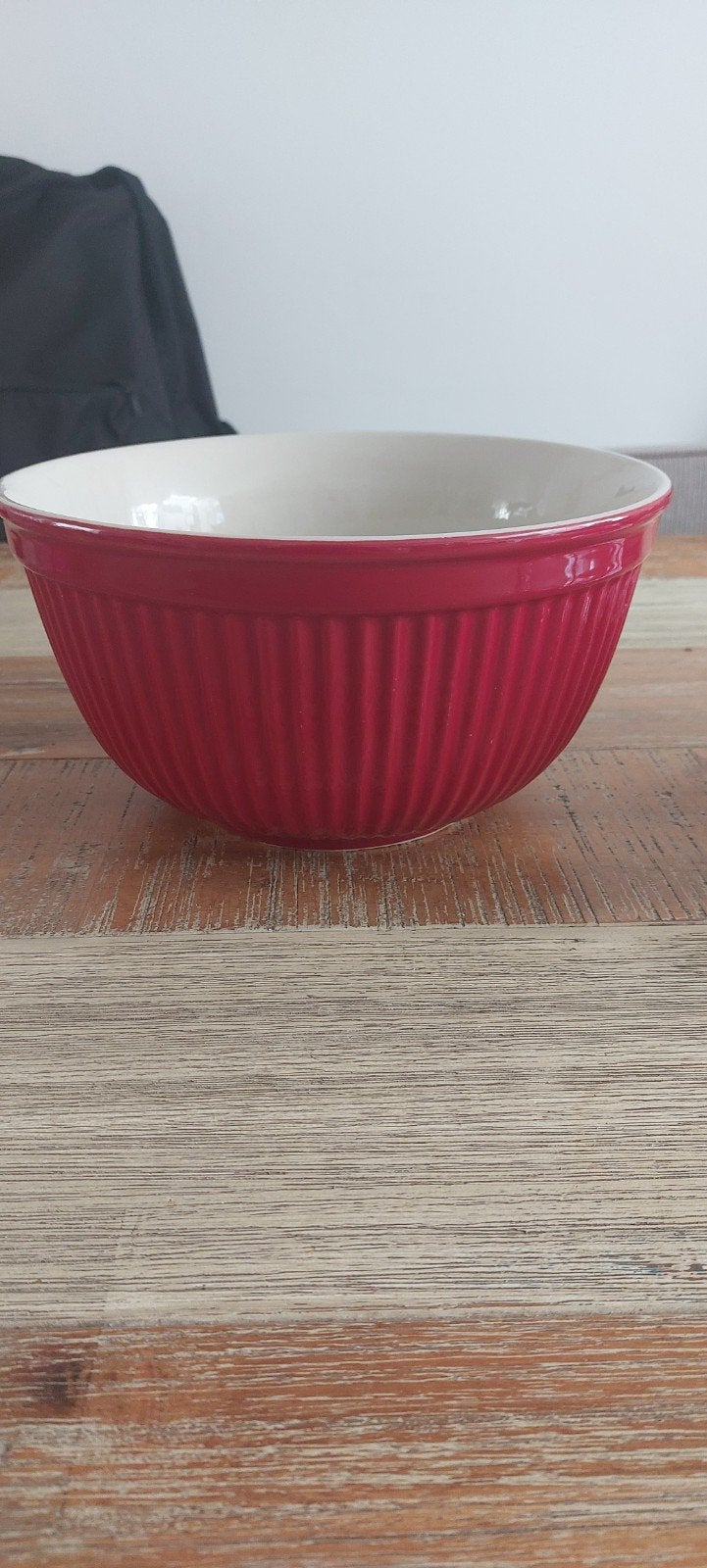 IB Laursen rode schaal xl Mynte, Ophalen, Porselein of Keramiek, Schaal, Rond