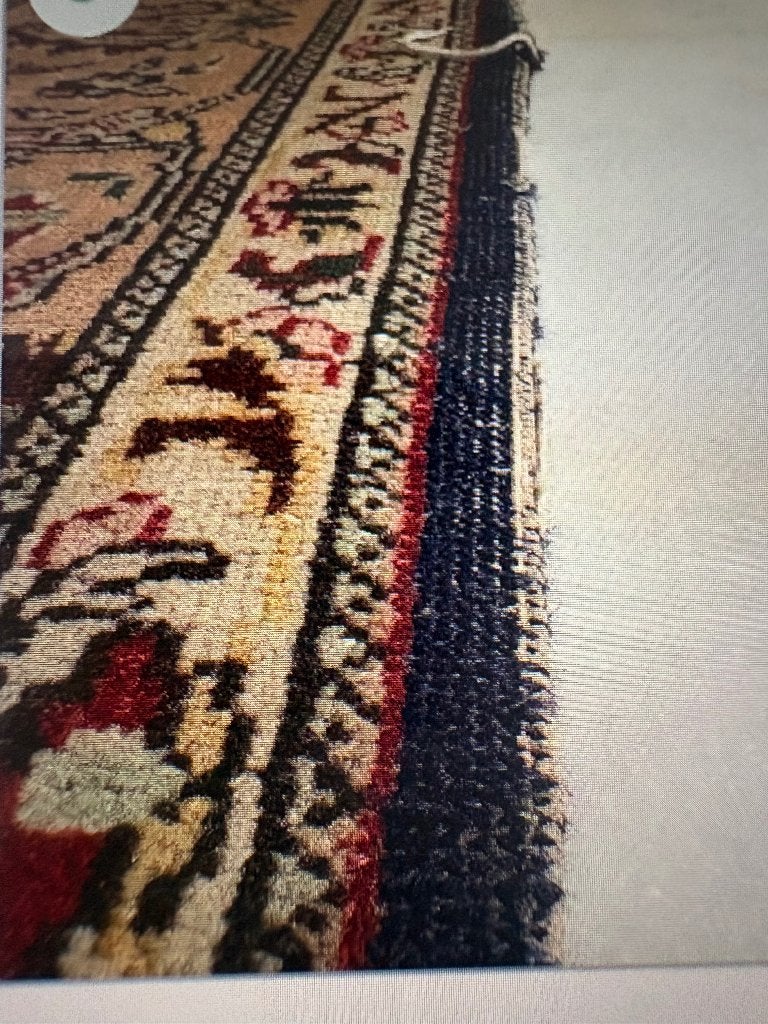 Perzisch kashan tapijt, Ophalen