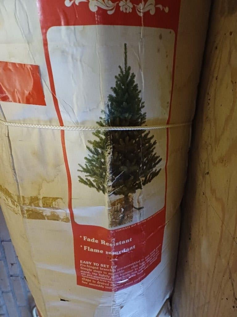 kunst kerstboom, Ophalen, Zo goed als nieuw