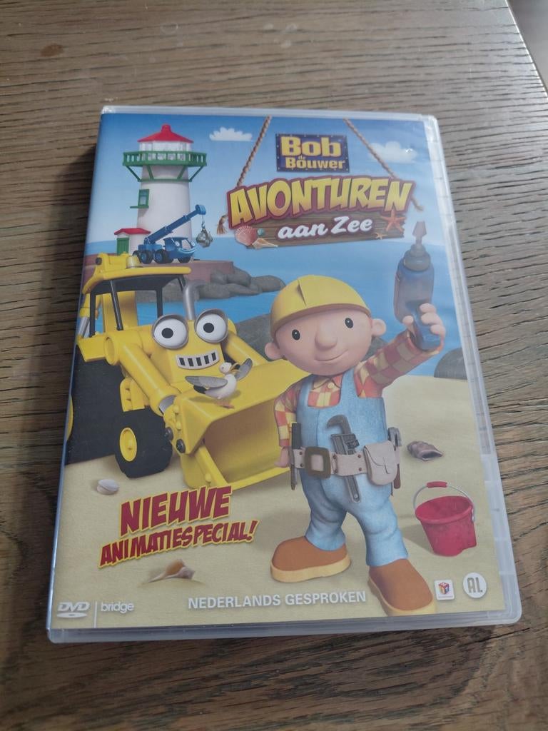 Bob De Bouwer - Avonturen Aan Zee dvd., Alle leeftijden, Poppen, Ophalen of Verzenden, Zo goed als nieuw