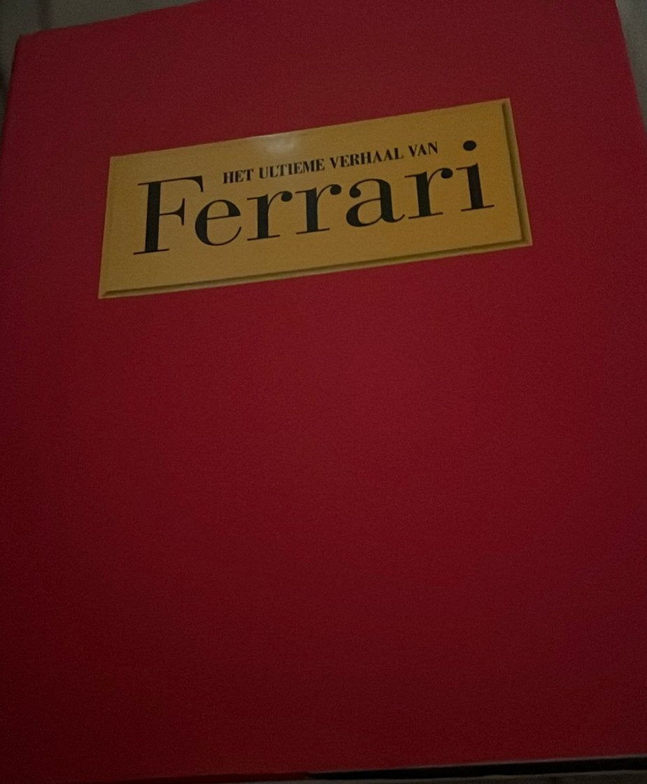 Mooi Boek Het Ultieme Verhaal van Ferrari, Ophalen of Verzenden, Zo goed als nieuw, Ferrari