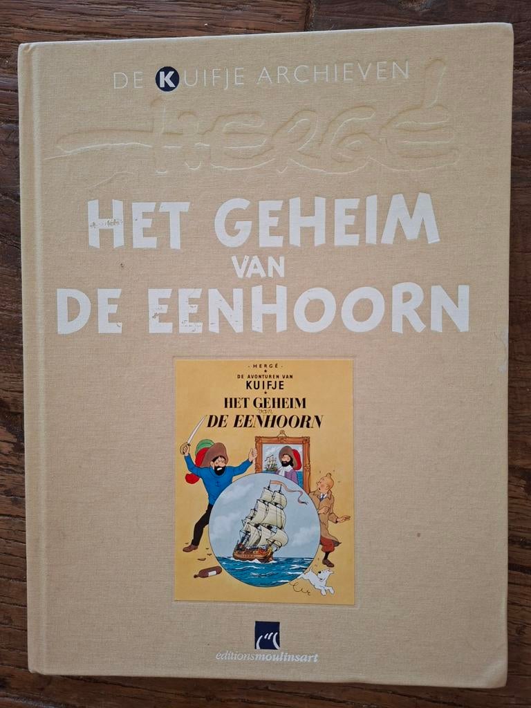 De Kuifje Archieven: Het Geheim van de Eenhoorn -, Boeken, Eén stripboek, Ophalen of Verzenden, Zo goed als nieuw, Hergé