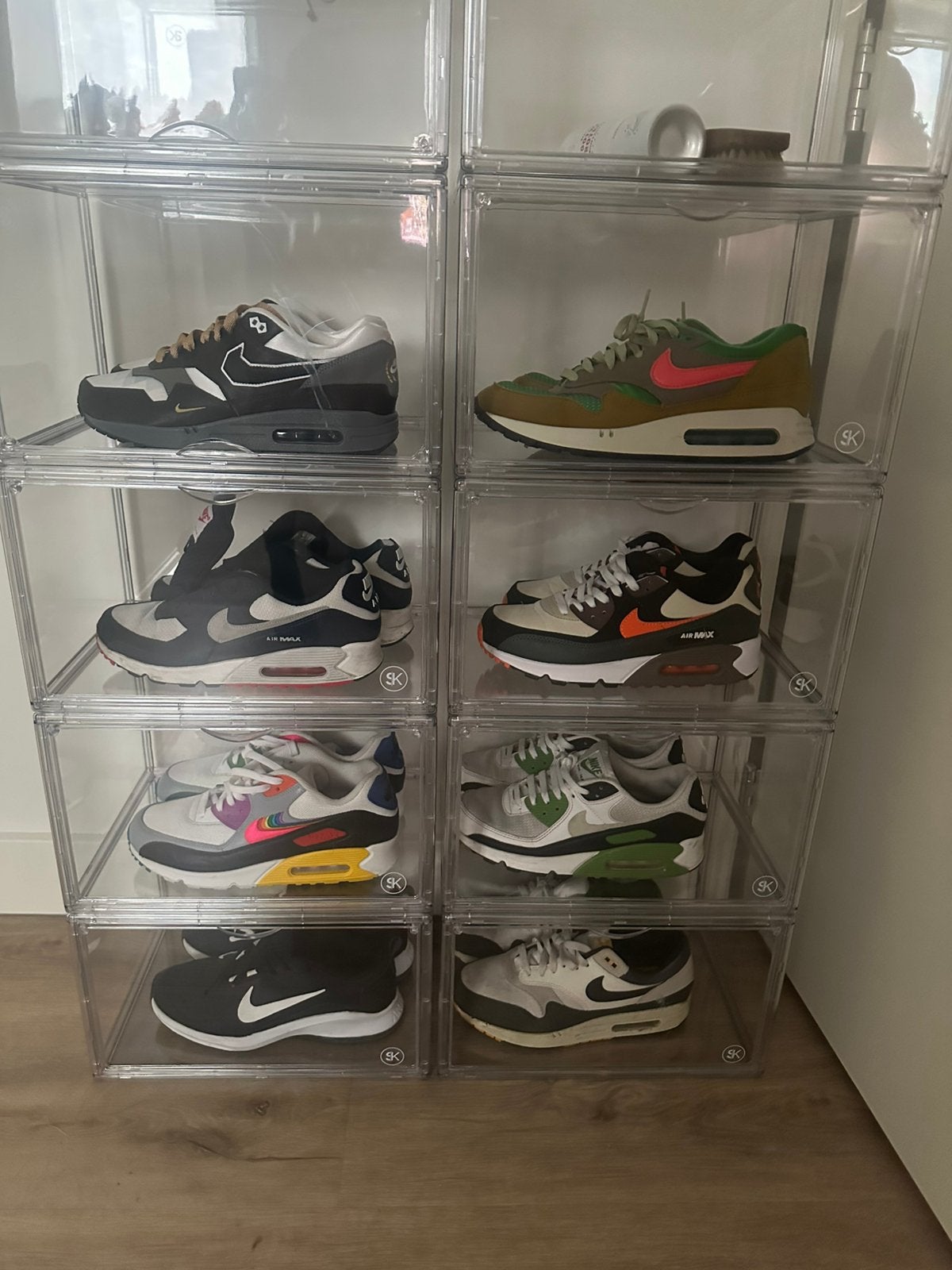 8 paar nike air max gympen, Kleding | Heren, Ophalen, Zo goed als nieuw, Overige kleuren
