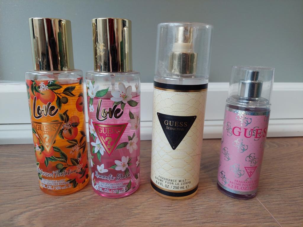 Guess Body Mists - Diverse Geuren (4 stuks), Ophalen of Verzenden, Zo goed als nieuw