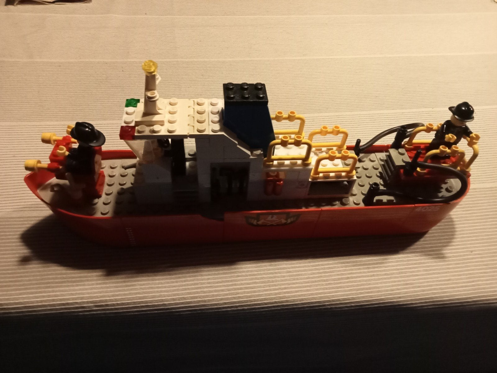 LEGO BRANDWEERBOOT 4025  INCLUSIEF BOUWTEKENING, Ophalen of Verzenden