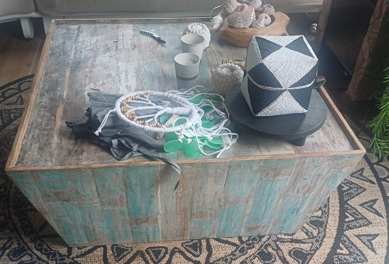 Mooi tafel, Ophalen of Verzenden, Zo goed als nieuw, Minder dan 50 cm