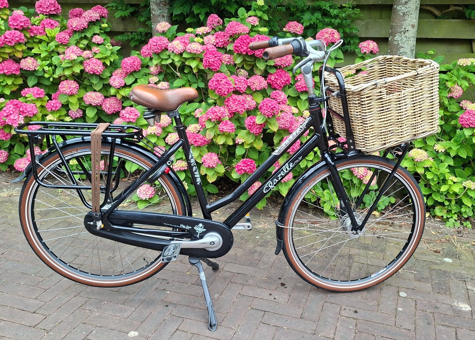 Gazelle Miss Grace 52 cm framemaat, Fietsen en Brommers, Fietsen | Dames | Damesfietsen, Gebruikt, Gazelle, Versnellingen, 50 tot 53 cm