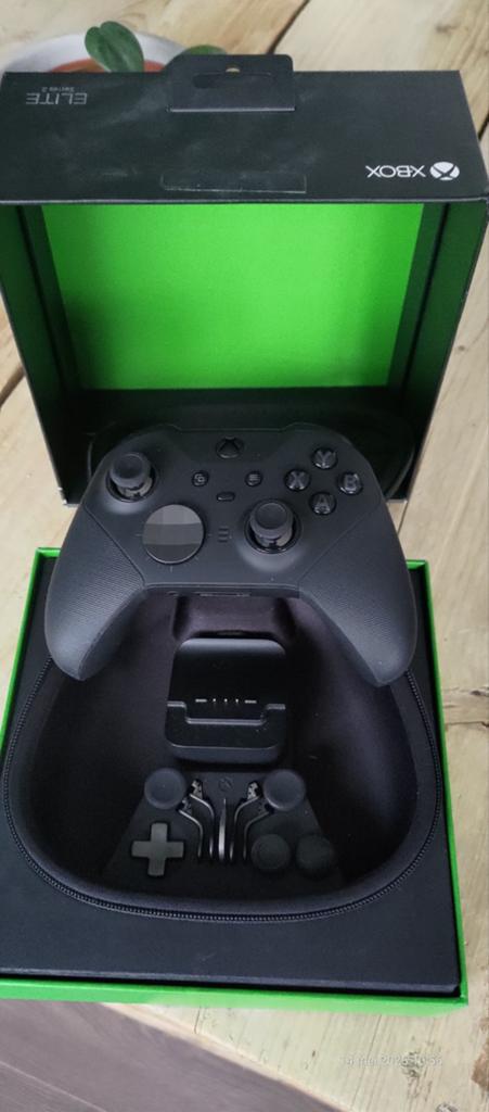 Xbox Elite Series 2 Controller - Werkt perfect!, Spelcomputers en Games, Spelcomputers | Xbox | Accessoires, Zo goed als nieuw