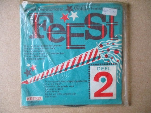 s0232 groot feestorkest - deel 2, Ophalen, Gebruikt, 7 inch, Overige genres