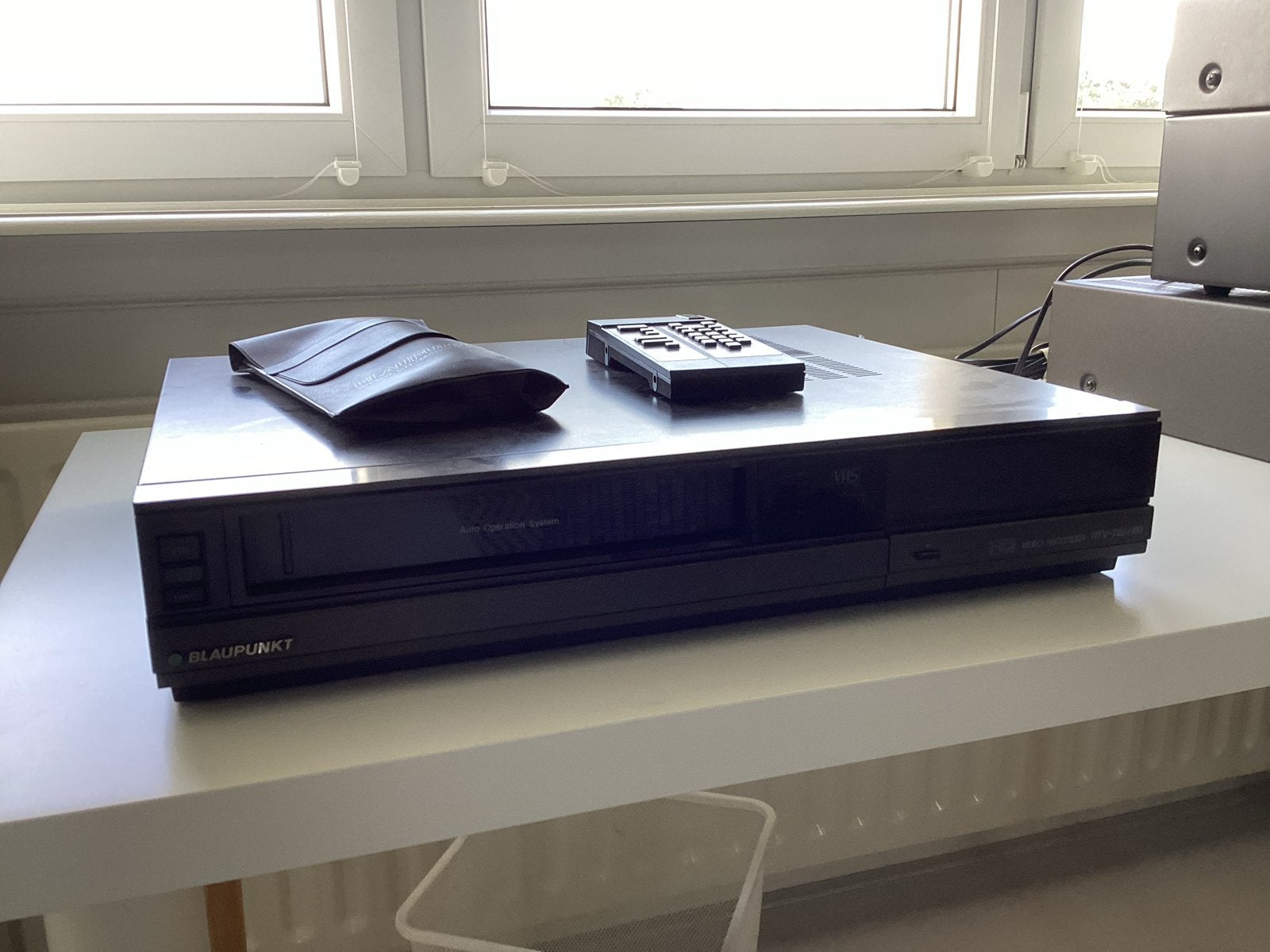 Blaupunkt RTV-740 ECV VHS-speler/recorder met afstandsbedien, Ophalen of Verzenden, Gebruikt, VHS-speler of -recorder
