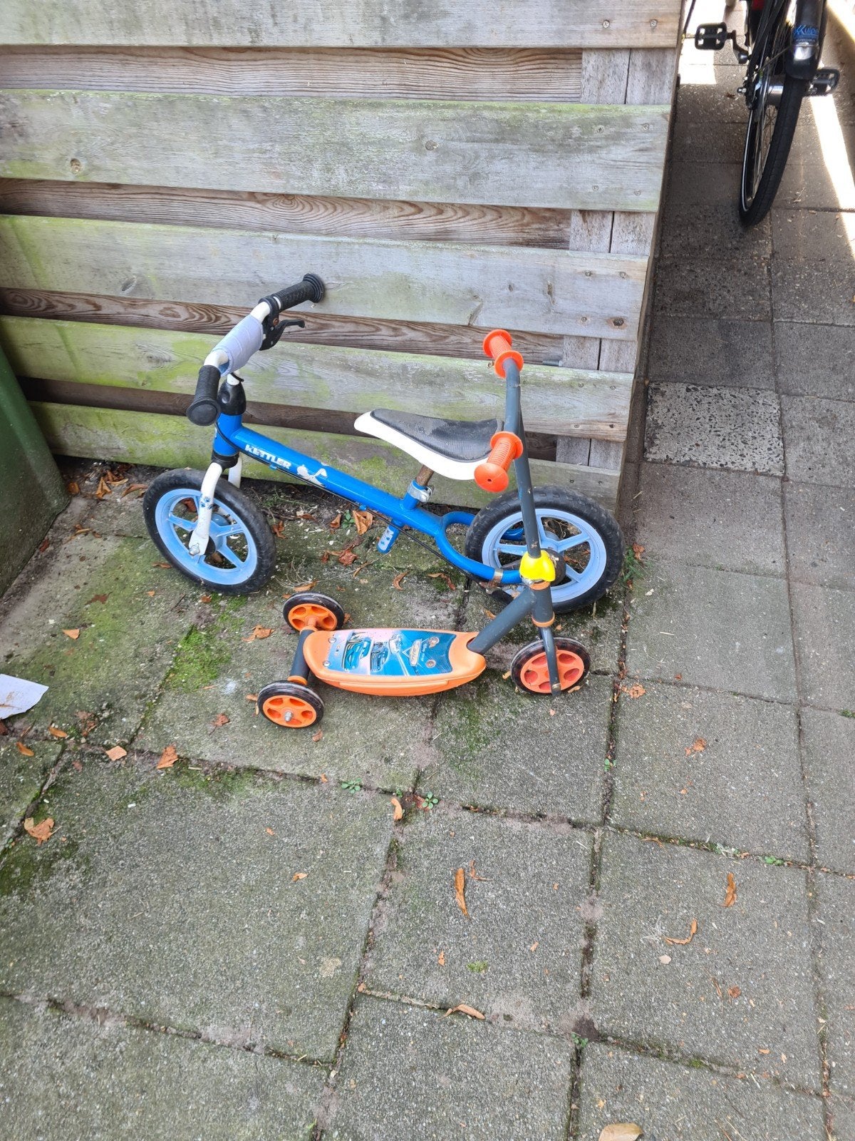 gratis step en loopfiets, Ophalen, Gebruikt, Overige merken