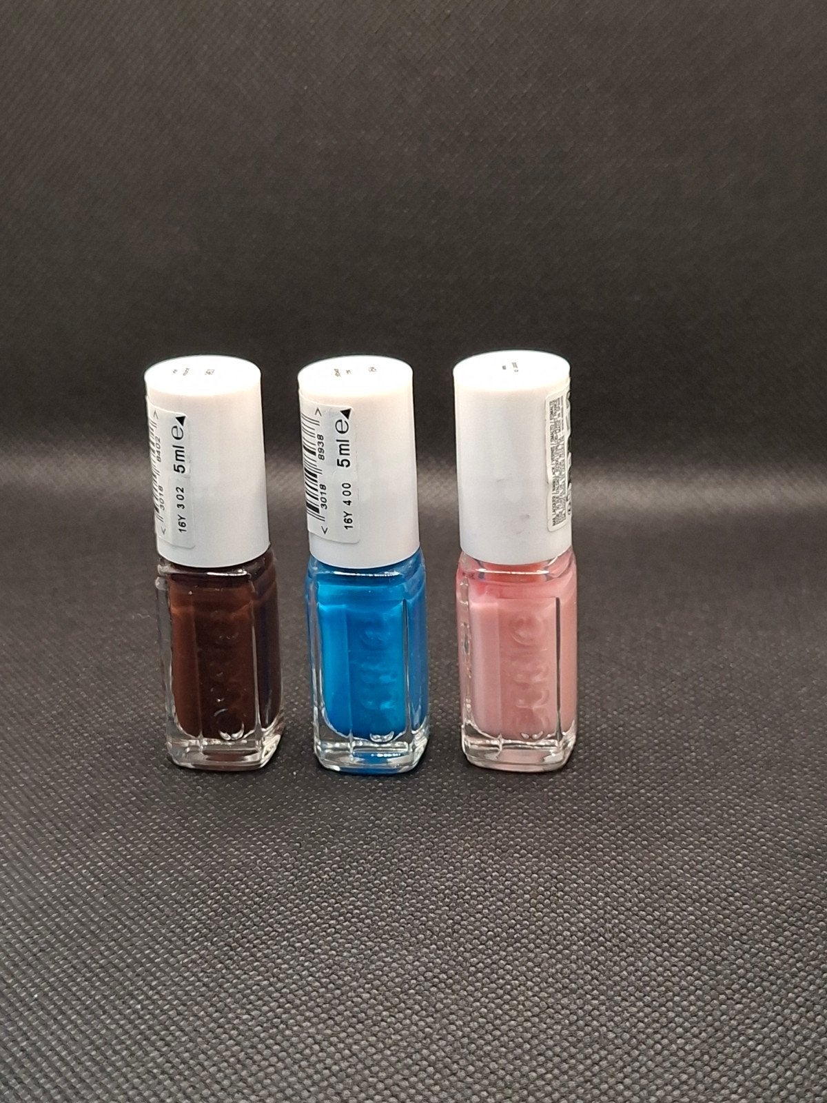 Essie Mini Nagellak Set - 3 Kleuren, bruin, blauw,  roze, Ophalen of Verzenden, Nieuw, Overige typen
