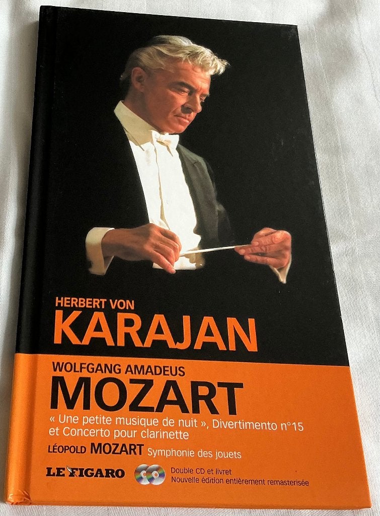 Von Karajan Mozart Une Petite Musique de nuit e.a. Le Figaro, Gebruikt, Boxset, Mozart, Ophalen of Verzenden