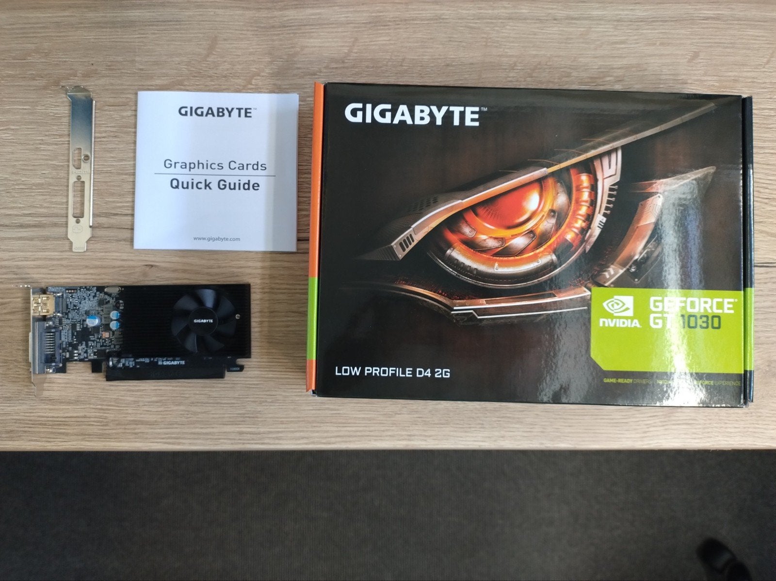 Gigabyte GeForce GT 1030 LP, Computers en Software, Ophalen, PCI-Express 3, HDMI, Nvidia