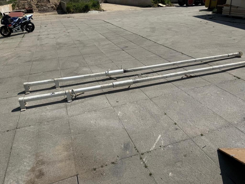 Vlaggenmast 620cm, Ophalen, Gebruikt