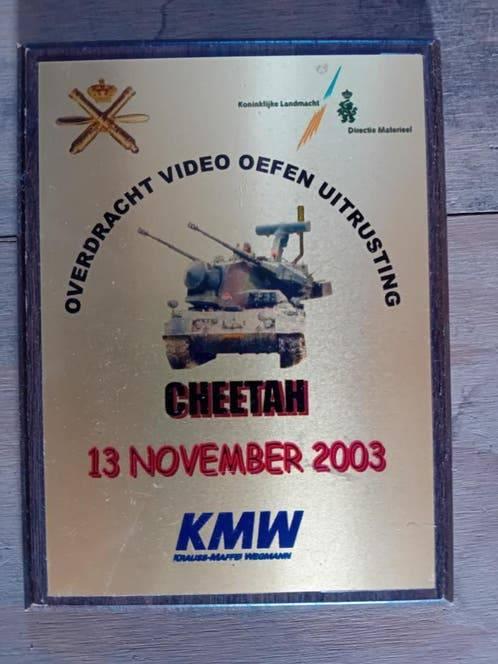 Bord overdracht video oefen uitrusting km landmacht, Verzamelen, Militaria | Algemeen, Ophalen of Verzenden, Landmacht, Nederland