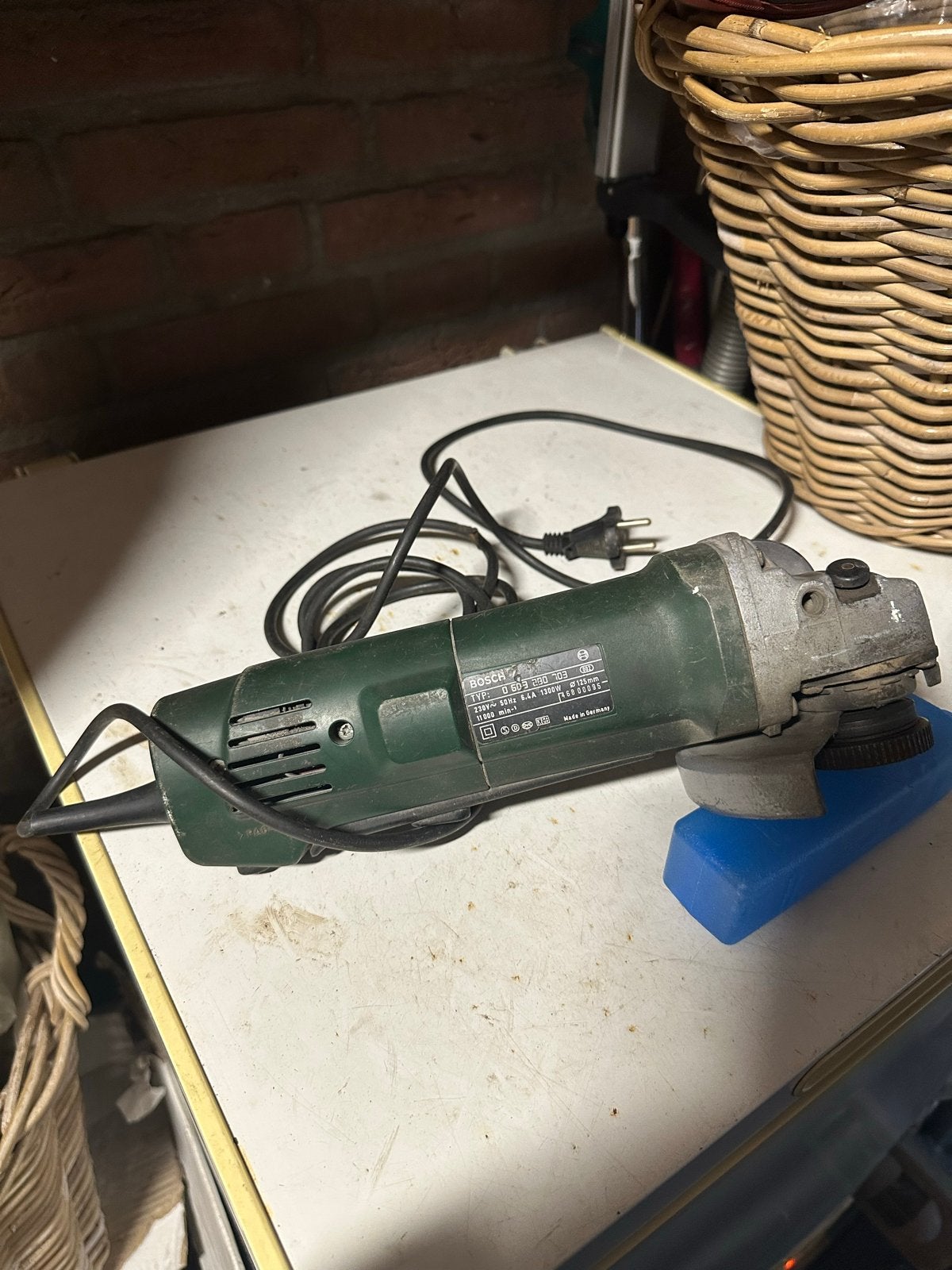 Bosch Haakse Slijper PWS 13-125 CE - Gebruikt, Ophalen, Gebruikt, 1000 watt of meer, Haakse handslijpmachine