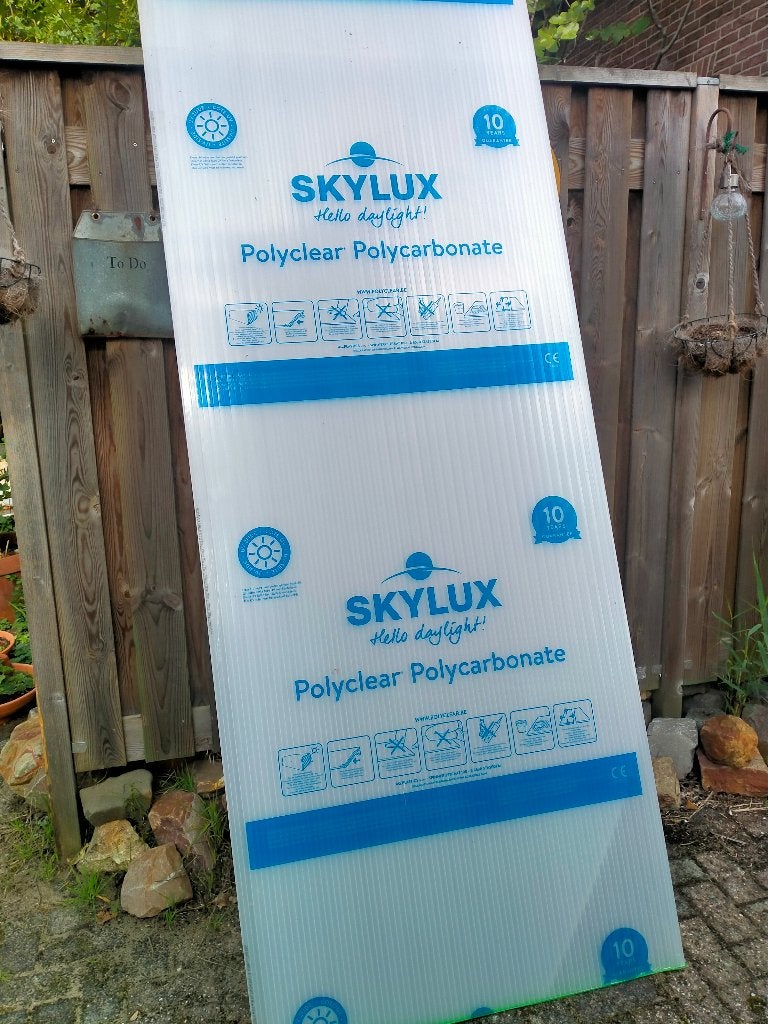 Polycarbonaat platen 16 mm nieuw, Ophalen, Nieuw, Veranda