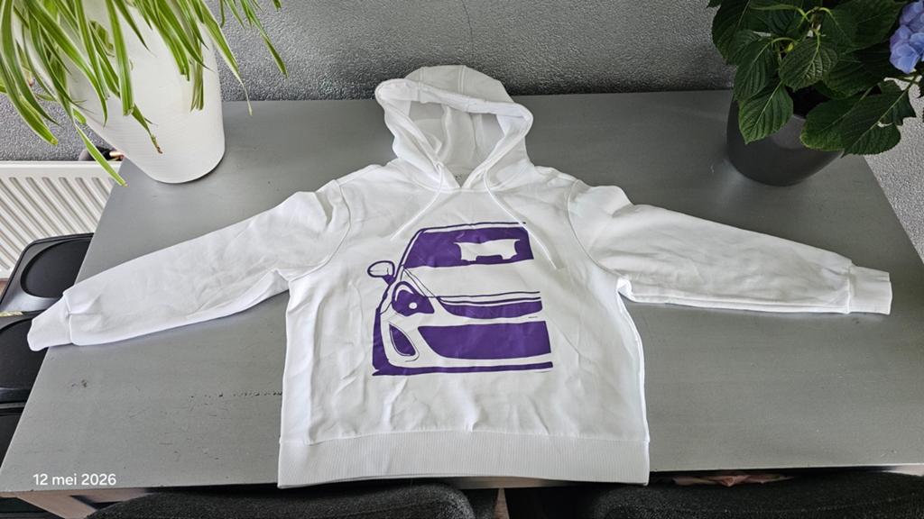 Mooie nieuwe Opel Corsa D hoodie. Maat L., Ophalen of Verzenden, Nieuw