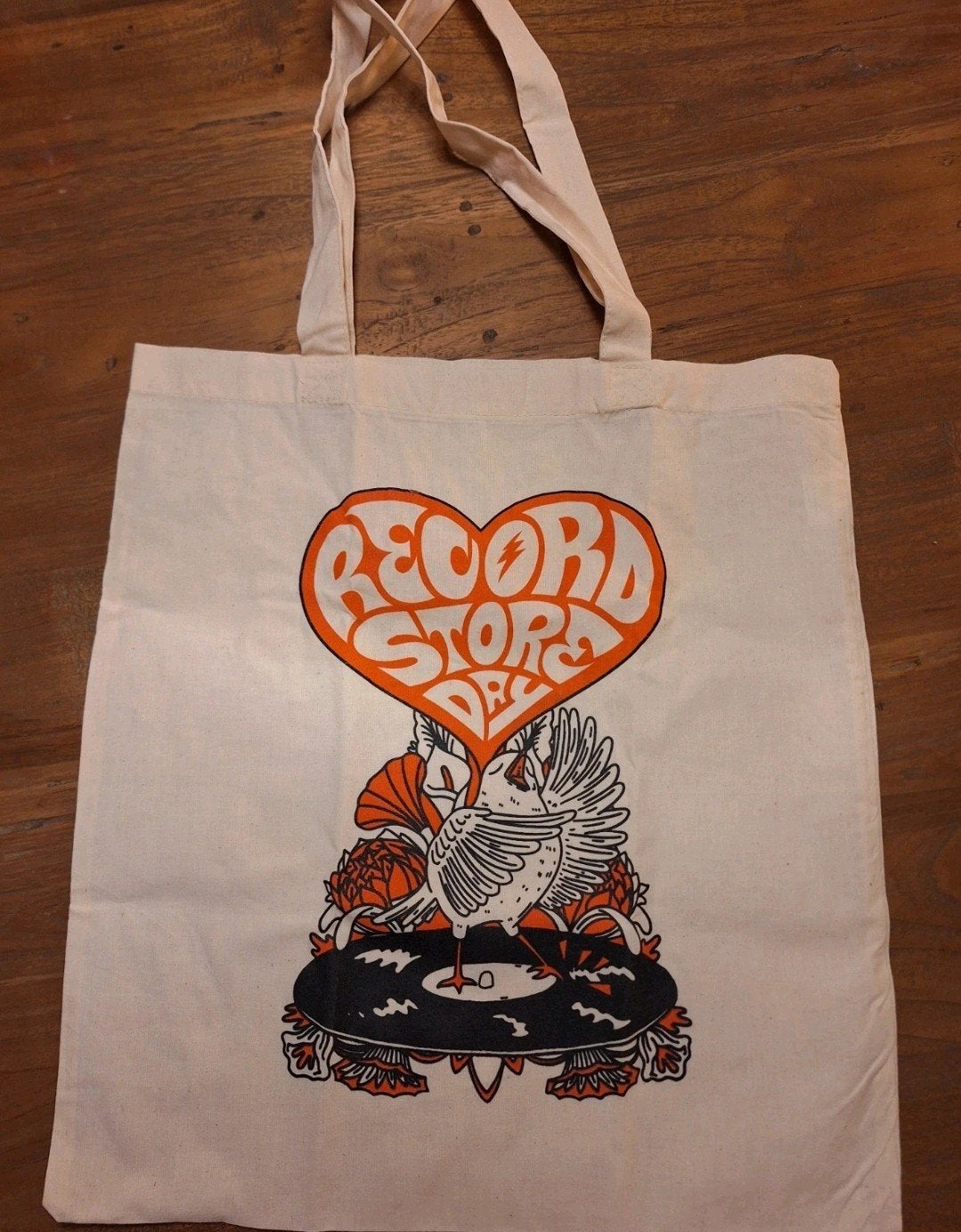 RSD Recordstore Day totebag 2025, Sieraden, Tassen en Uiterlijk, Ophalen of Verzenden, Nieuw, Beige, Overige merken