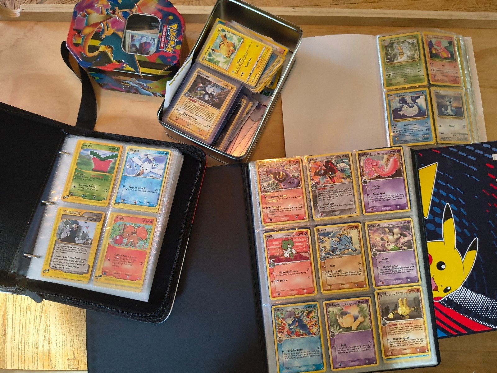 Grote collectie Pokémonkaarten, Ophalen of Verzenden, Gebruikt, Meerdere kaarten, Foil