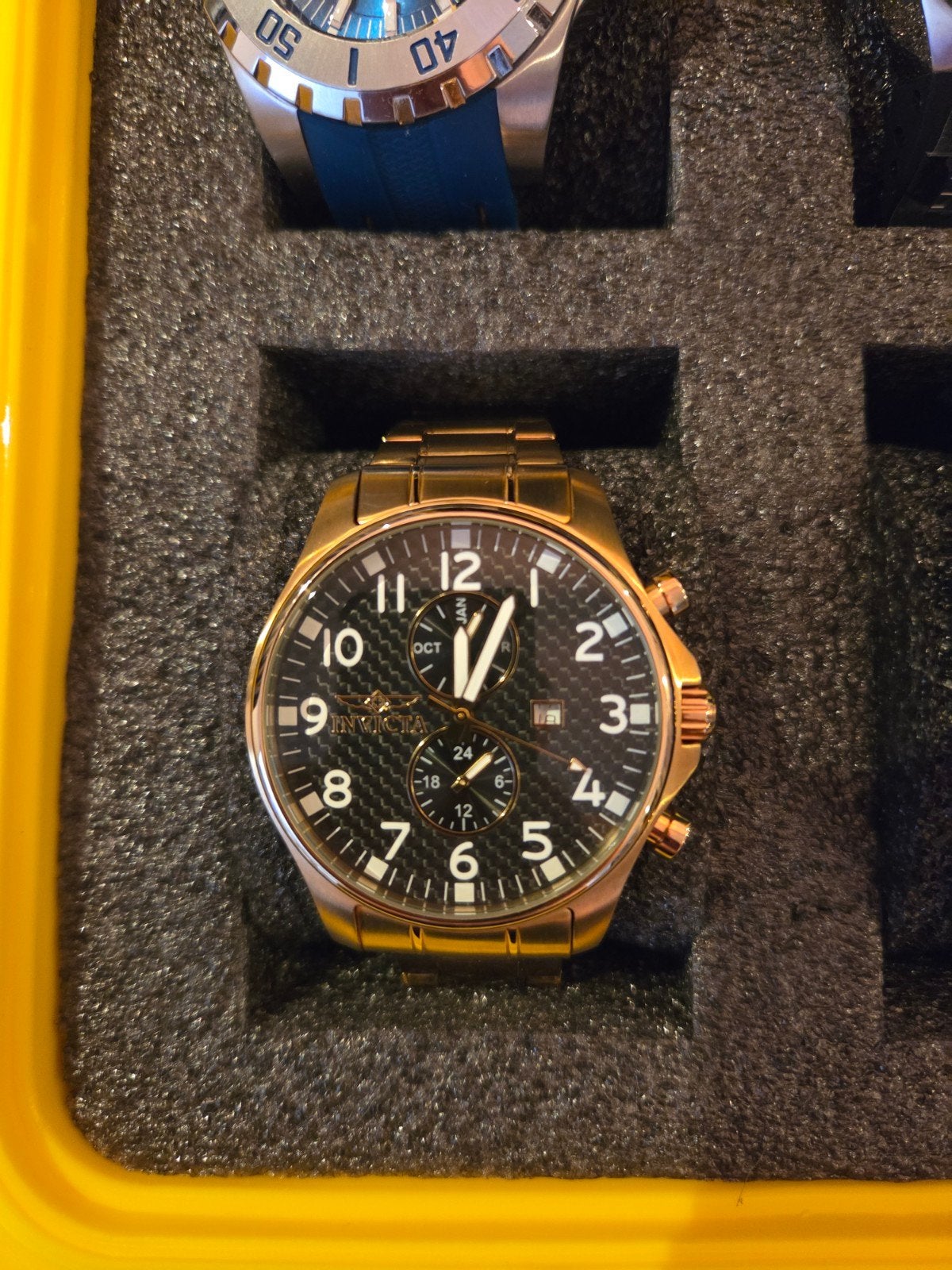 Invicta Polshorloge Collectie - Diverse Modellen, Sieraden, Tassen en Uiterlijk, Horloges | Heren, Ophalen of Verzenden, Gebruikt