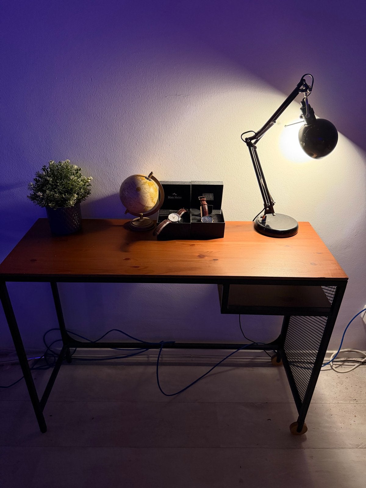 IKEA FJÄLLBO Bureau - Industrieel design, Ophalen, Opbergruimte, Hout, Bruin