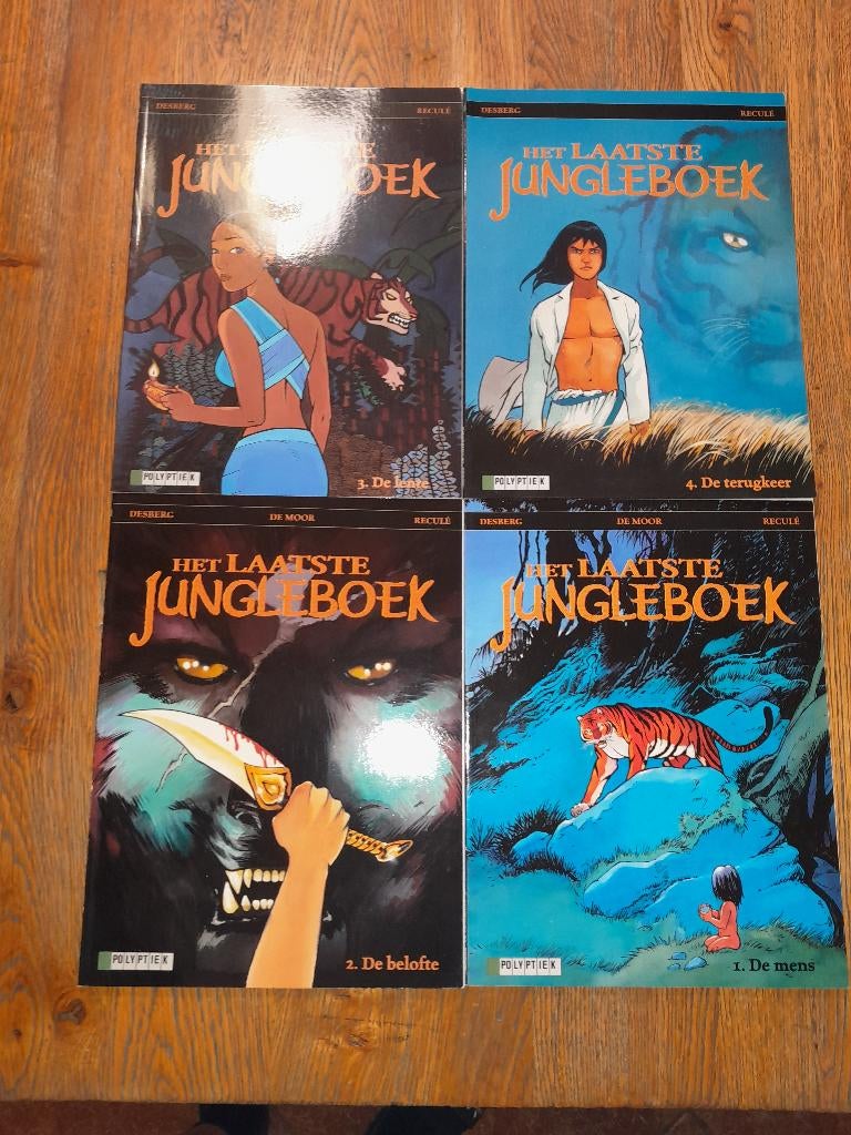 Stripboeken, Het laatste jungleboek, Boeken, Meerdere stripboeken, Ophalen of Verzenden, Gelezen