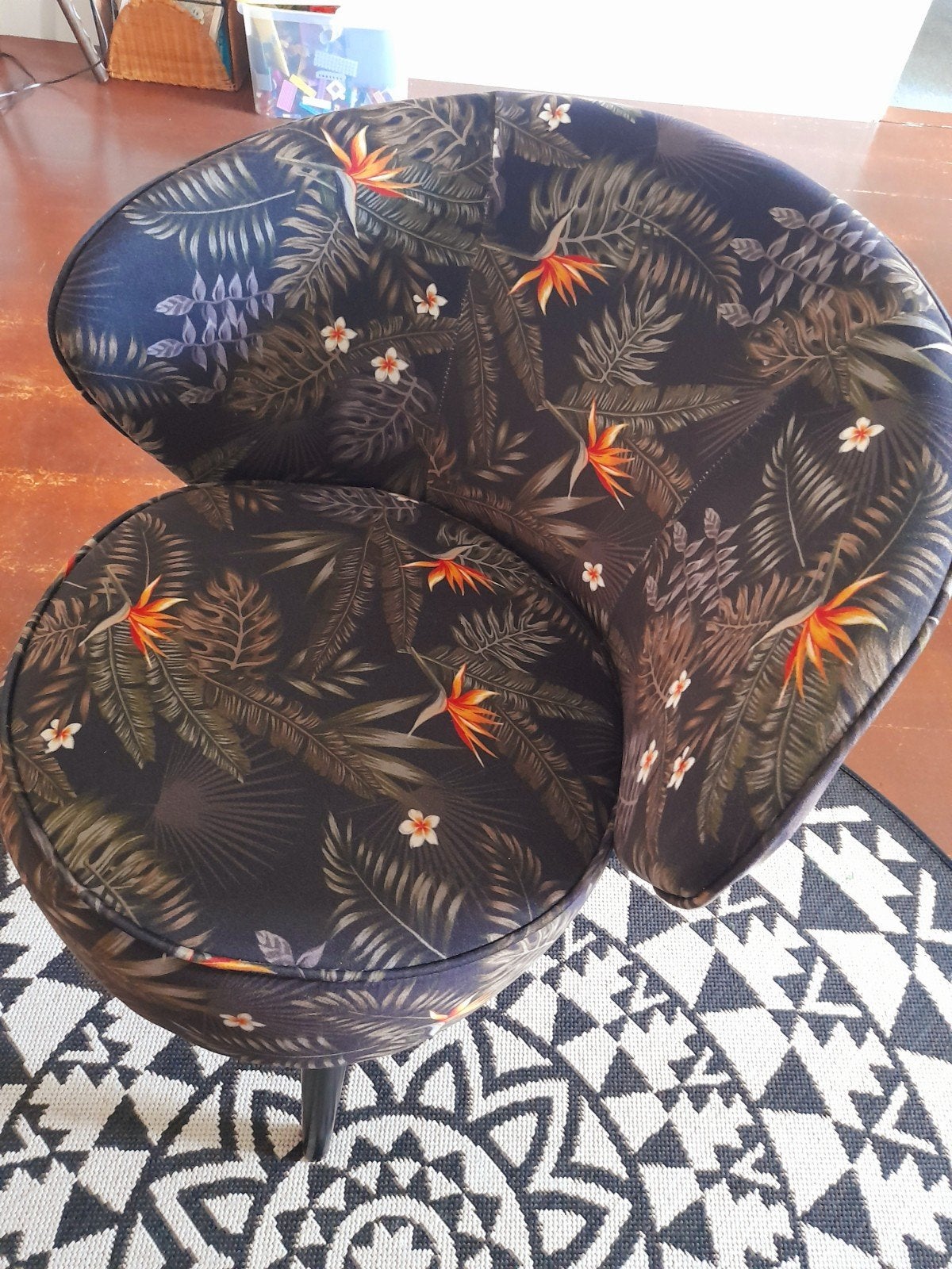 Fauteuil boho, Overige kleuren, Zo goed als nieuw, Ophalen, Tropisch, Modern, Eclectisch