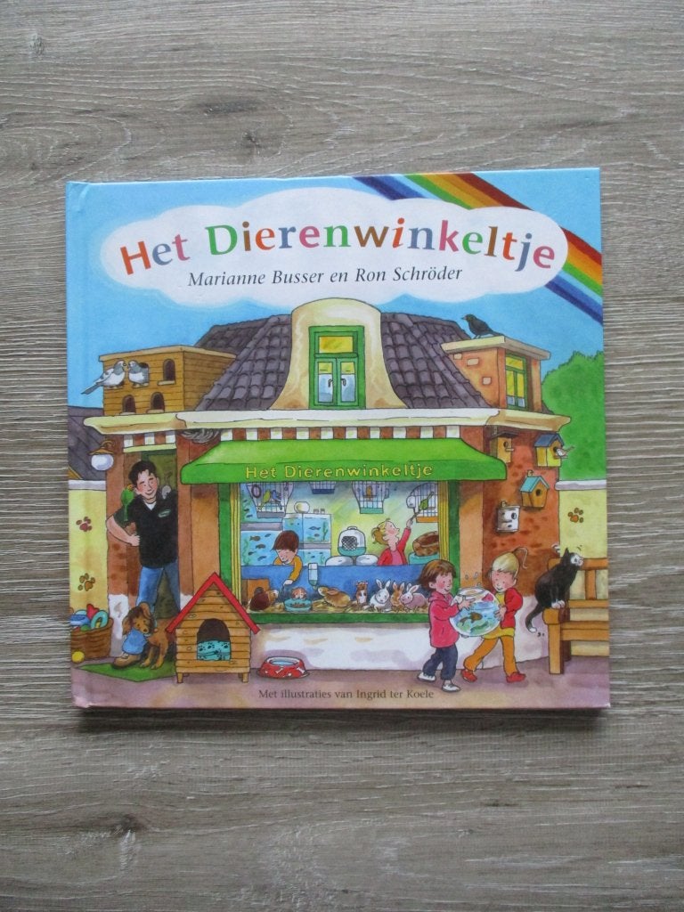 Het dierenwinkeltje - Marianne Busser en Ron Schröder, Ophalen of Verzenden, Gelezen, Fictie algemeen