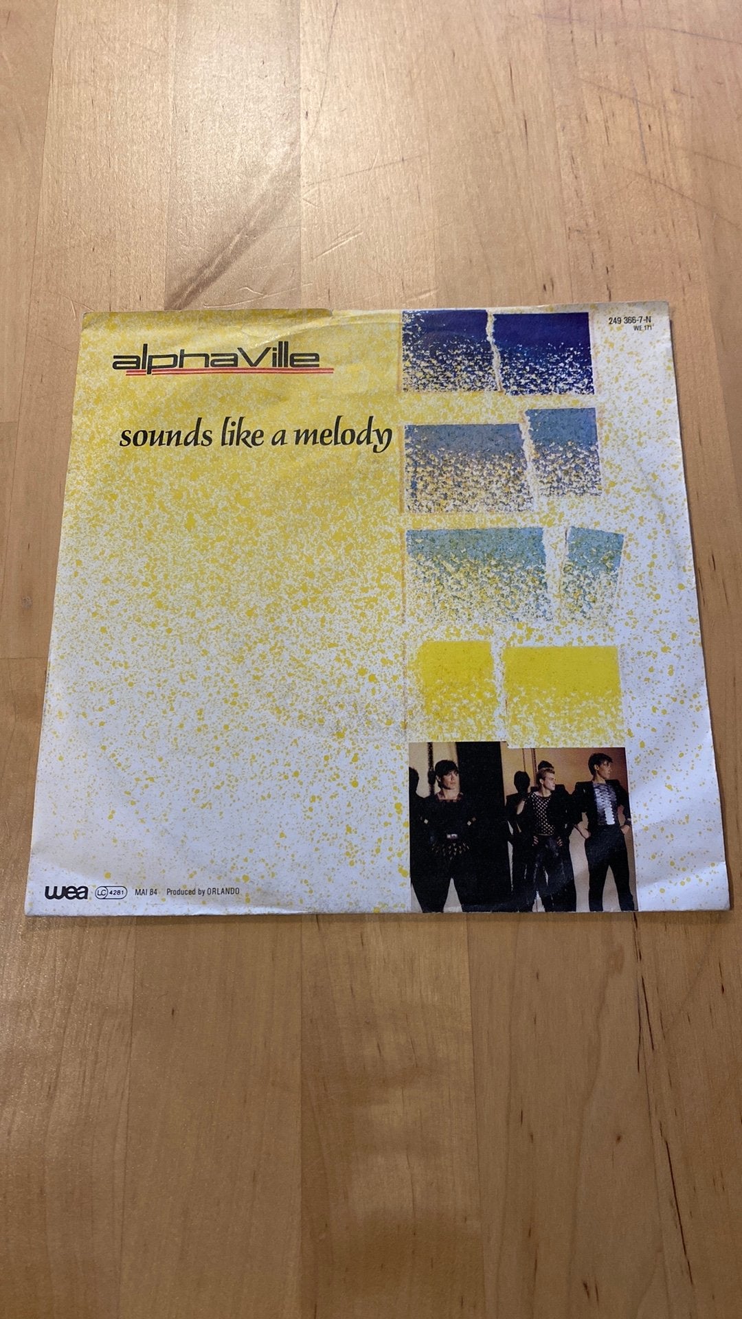 Vinyl single Alphaville - Sounds like a melody, Ophalen of Verzenden, Zo goed als nieuw, Pop