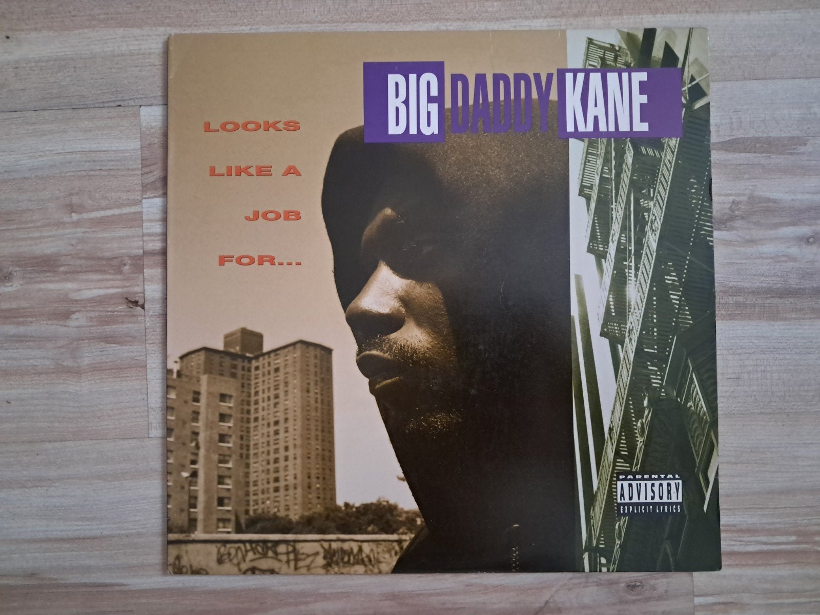 Big Daddy Kane - Looks like a job for... LP, Ophalen, 1990 - 1999, Zo goed als nieuw, 12 inch
