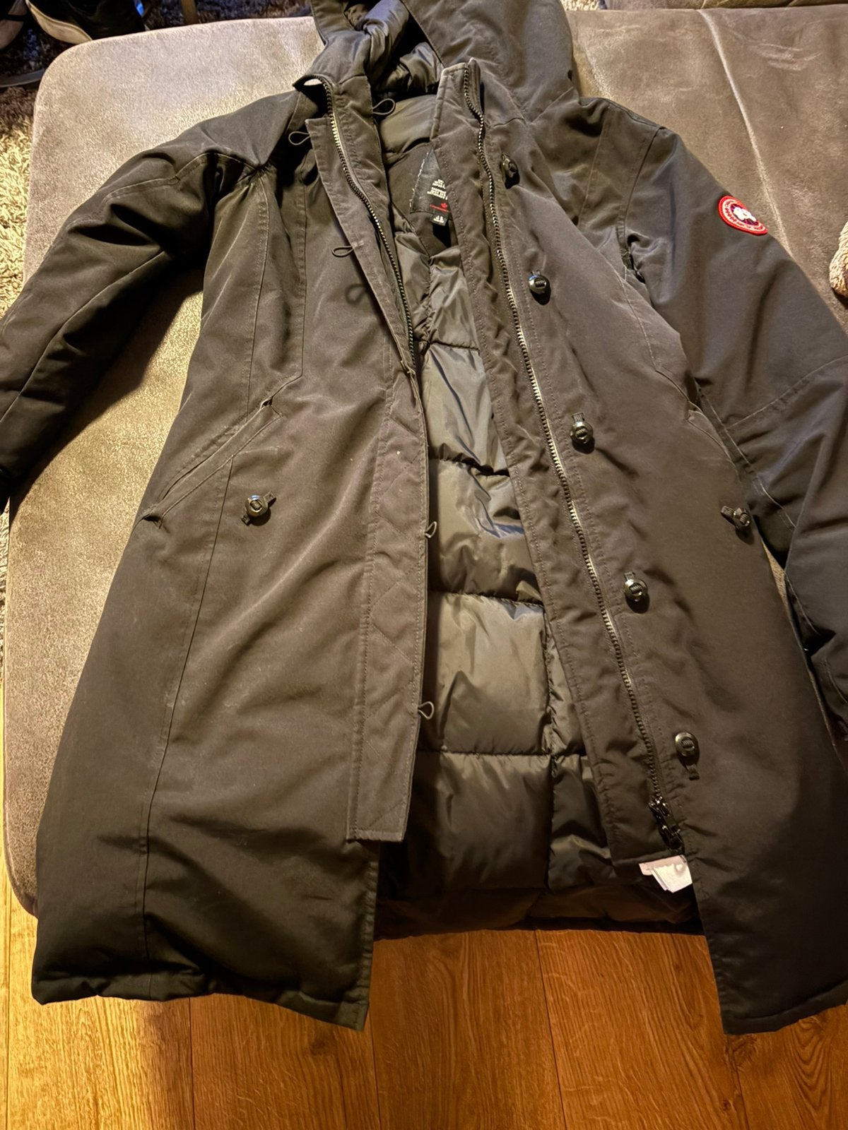 Canadian Goose Jas - meisje 10/15 jaar, Ophalen, Zo goed als nieuw, Maat 34 (XS) of kleiner