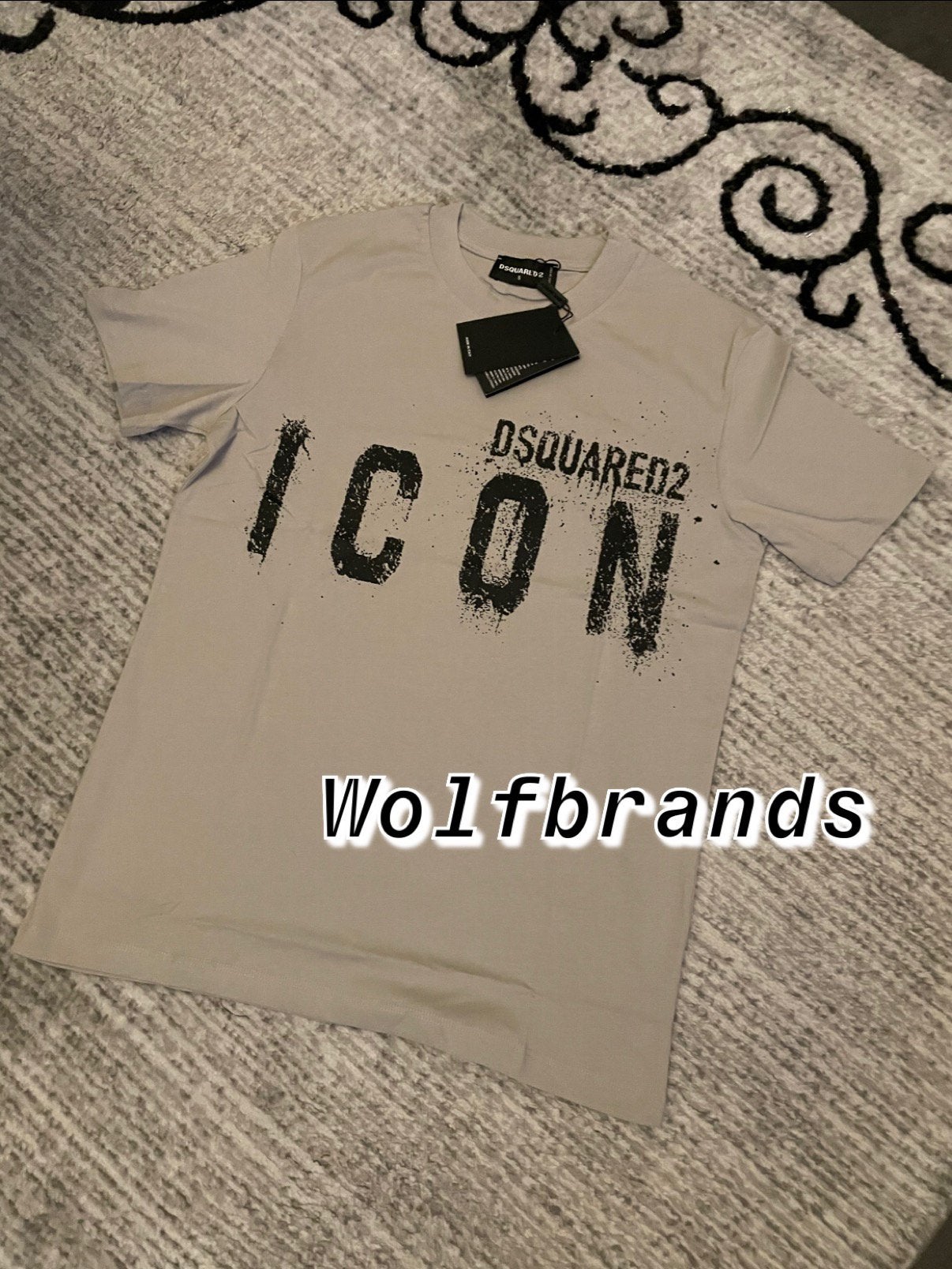 Dsquared2 ICON T-shirt - Maat S, Ophalen of Verzenden, Nieuw, Maat 46 (S) of kleiner, Grijs