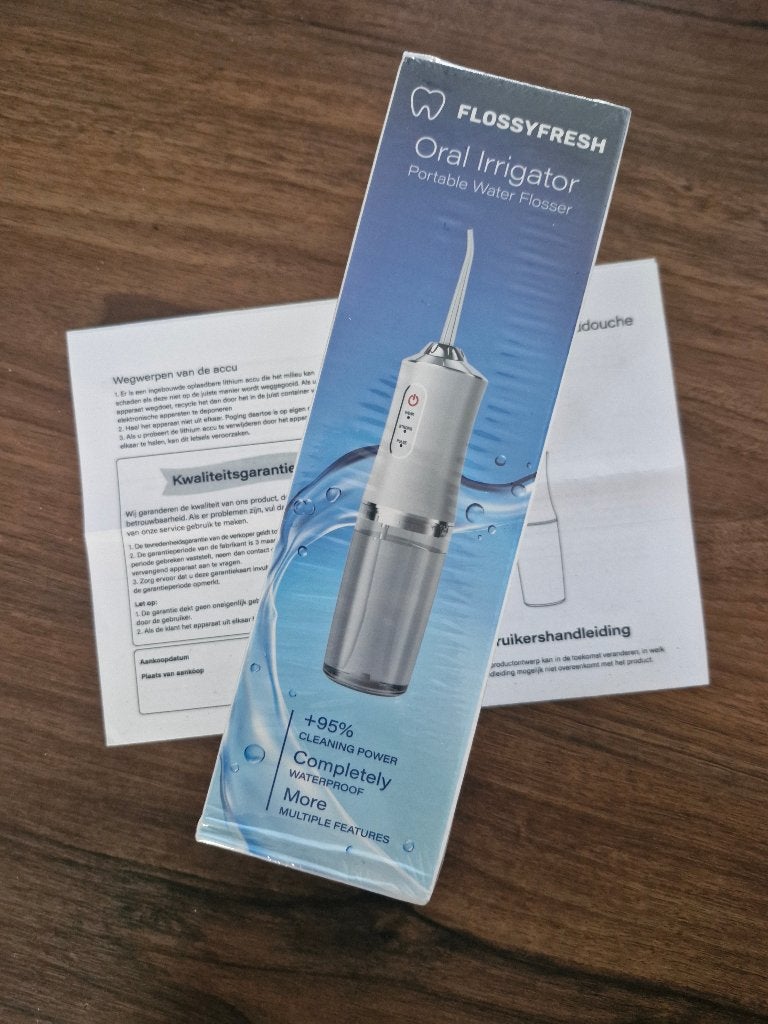 Flossyfresh Waterflosser - nieuw en gesealed in doos, Ophalen of Verzenden, Nieuw, Overige typen