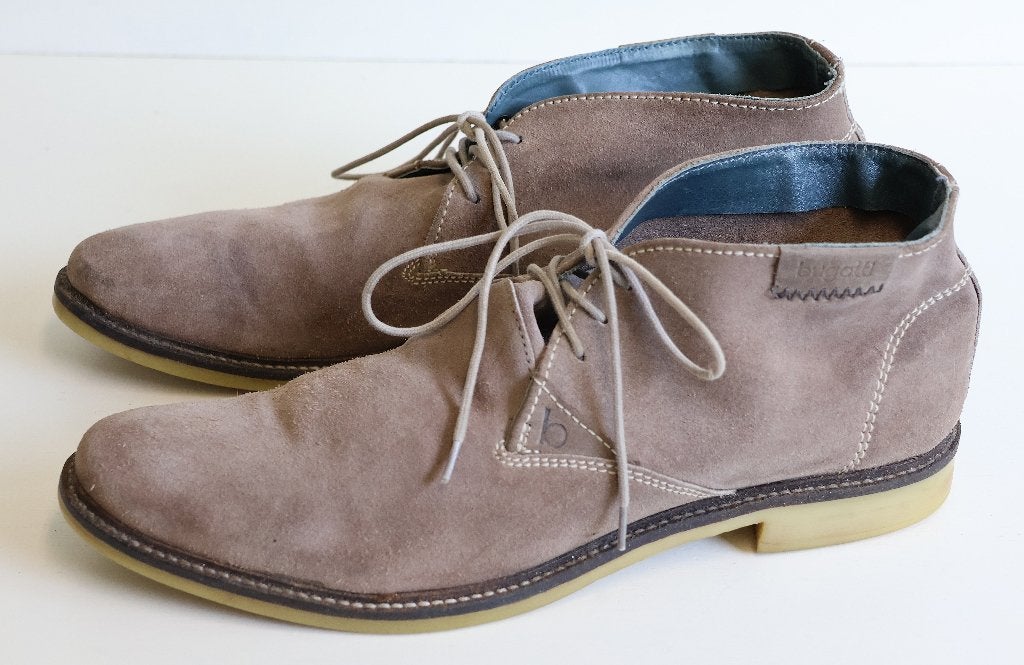 Taupe kleurige Bugatti heren schoen maat 46, Bugatti, Overige kleuren, Ophalen of Verzenden, Gedragen
