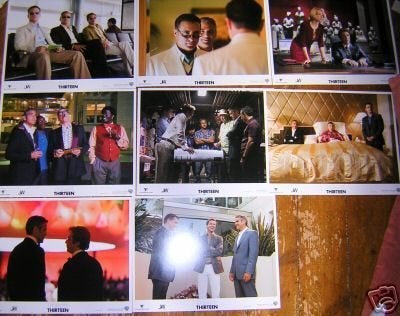 OCEANS   THIRTEEN      lobbycard set., Verzenden, Nieuw, A1 t/m A3, Film en Tv