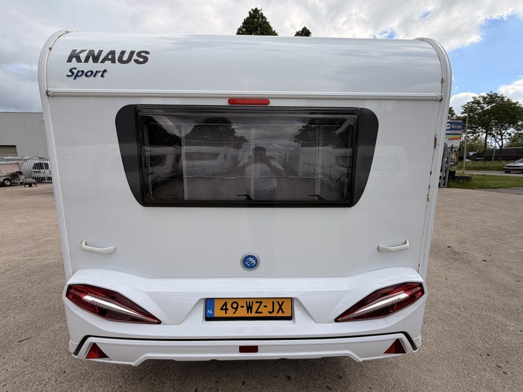 Knaus Sport Silver Selection 400 LK Voortent+Stapelbed+1300K, Caravans en Kamperen, Dwarsbed, 750 - 1000 kg, Schokbreker, 4 tot 5 meter