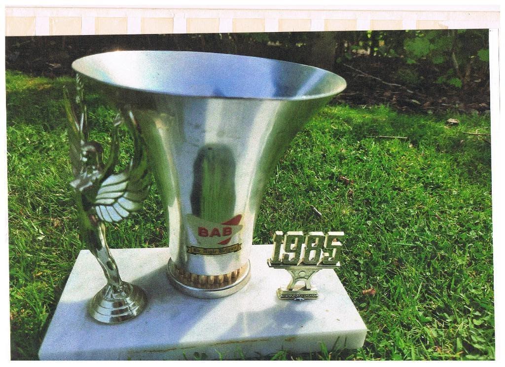 B A B AIGLE BELGICA OUDE TROFEE BEKER, Verzenden, Zo goed als nieuw, Overige typen, Overige merken