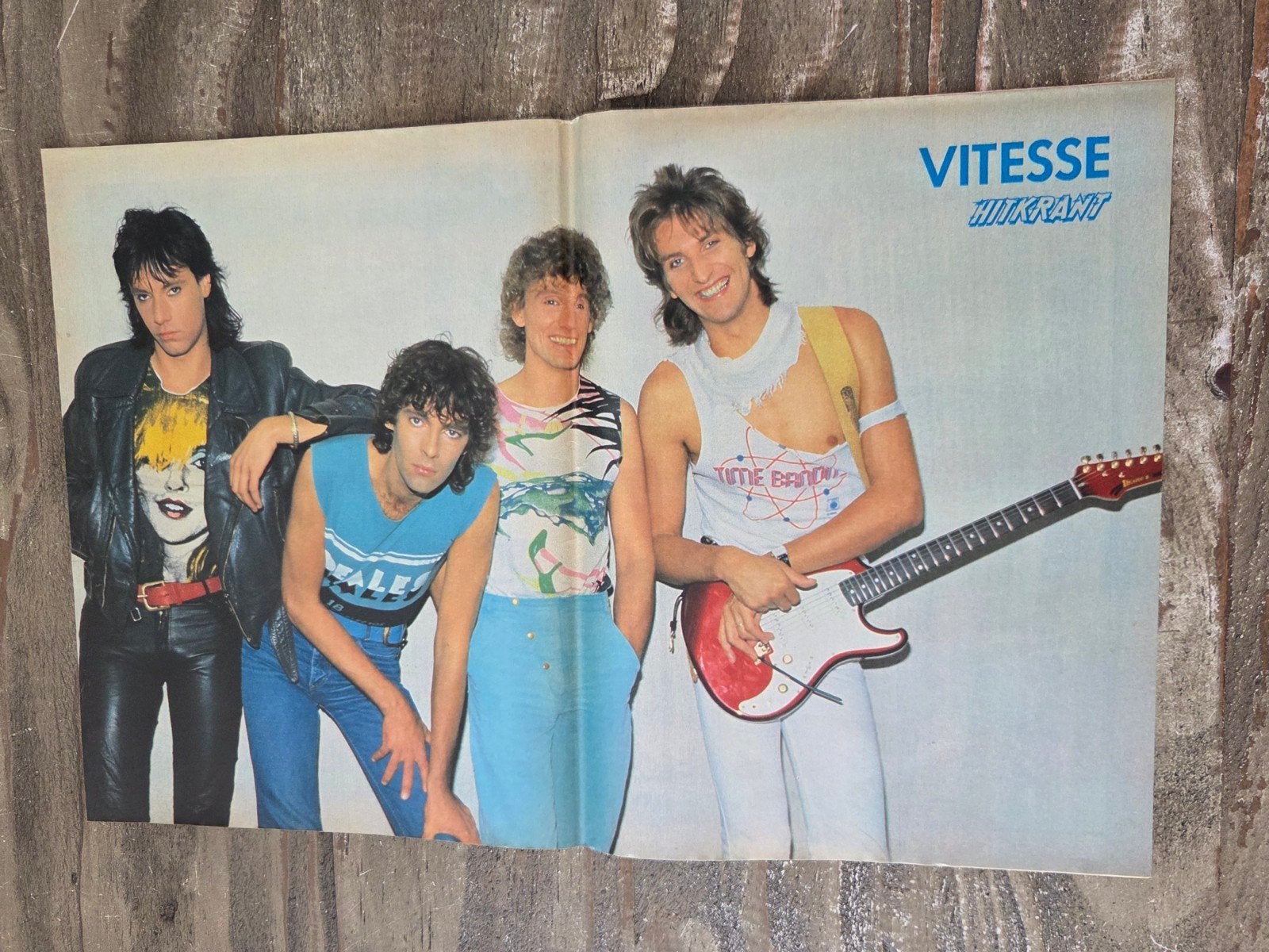 Vitesse poster uit de jaren '80 - Muziek, Ophalen of Verzenden, Zo goed als nieuw, A1 t/m A3, Muziek
