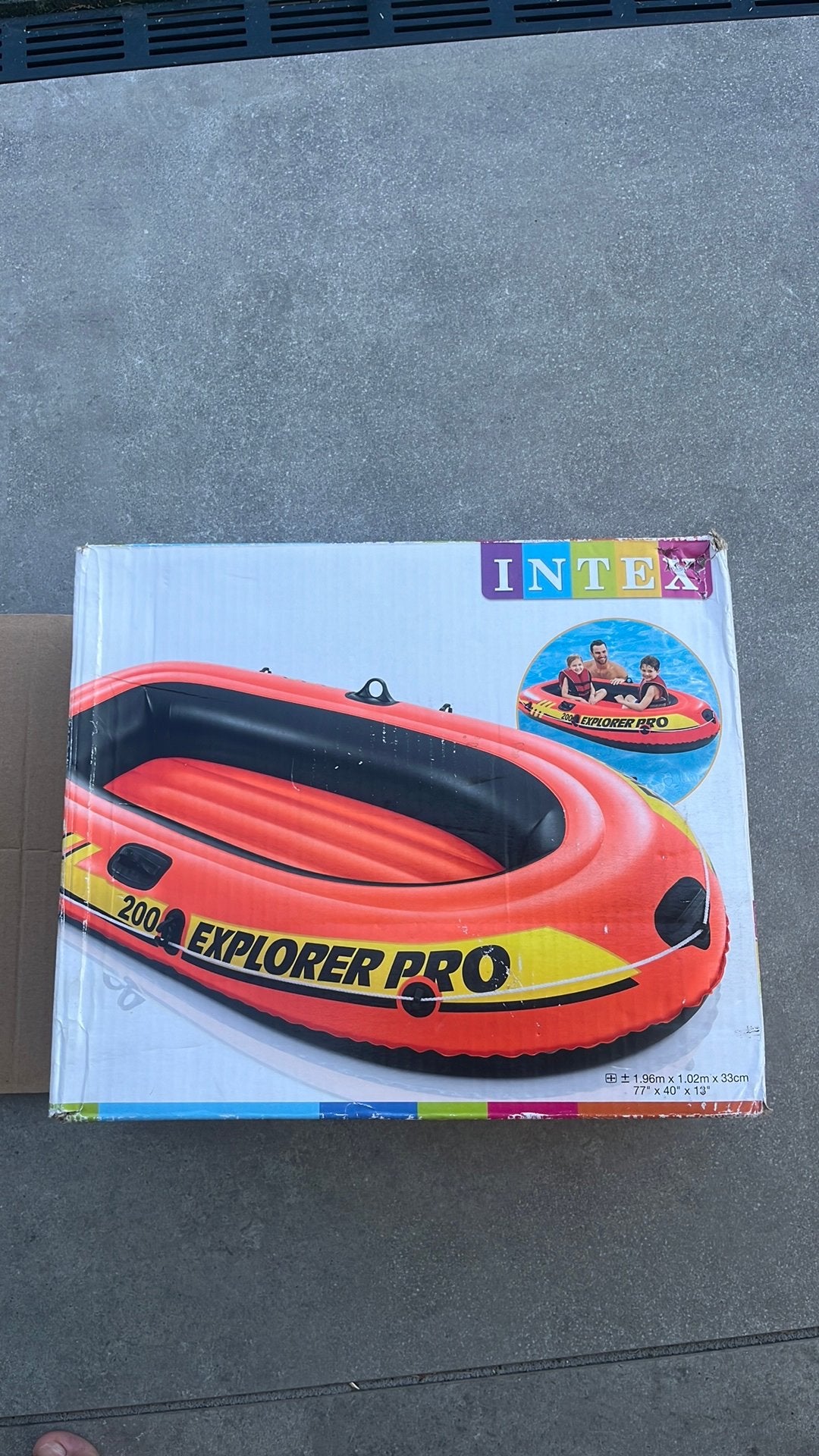 Nieuw INTEX 200 Explorer rubberboot, Ophalen of Verzenden, Nieuw
