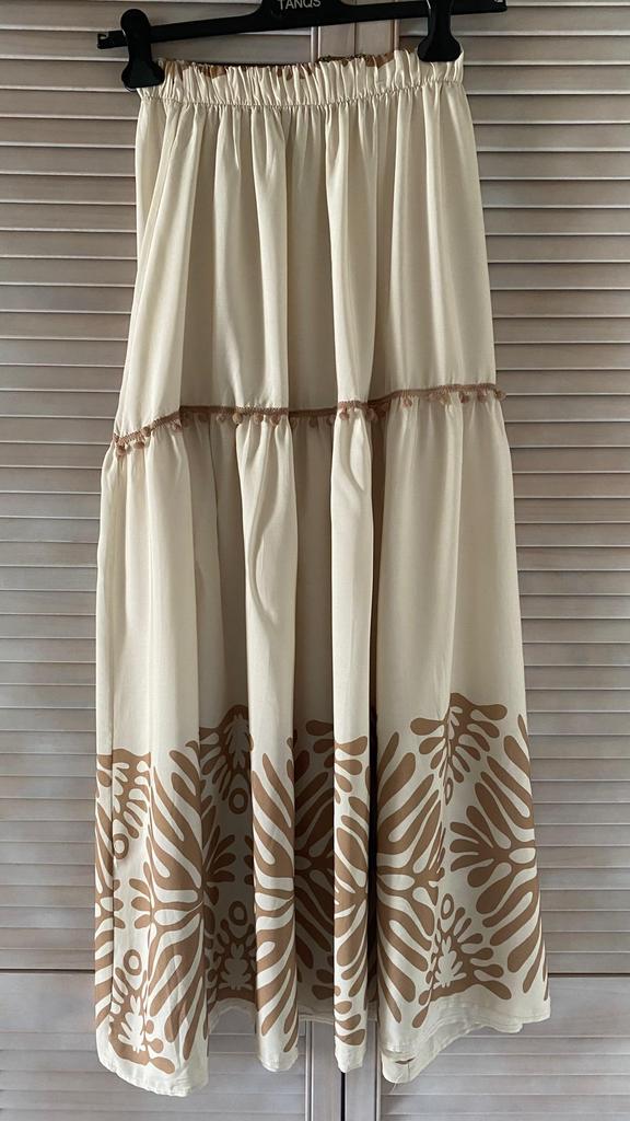 Ibiza maxi rok one size kan tot maat 44, Ophalen, Overige kleuren, Maat 42/44 (L), Zo goed als nieuw