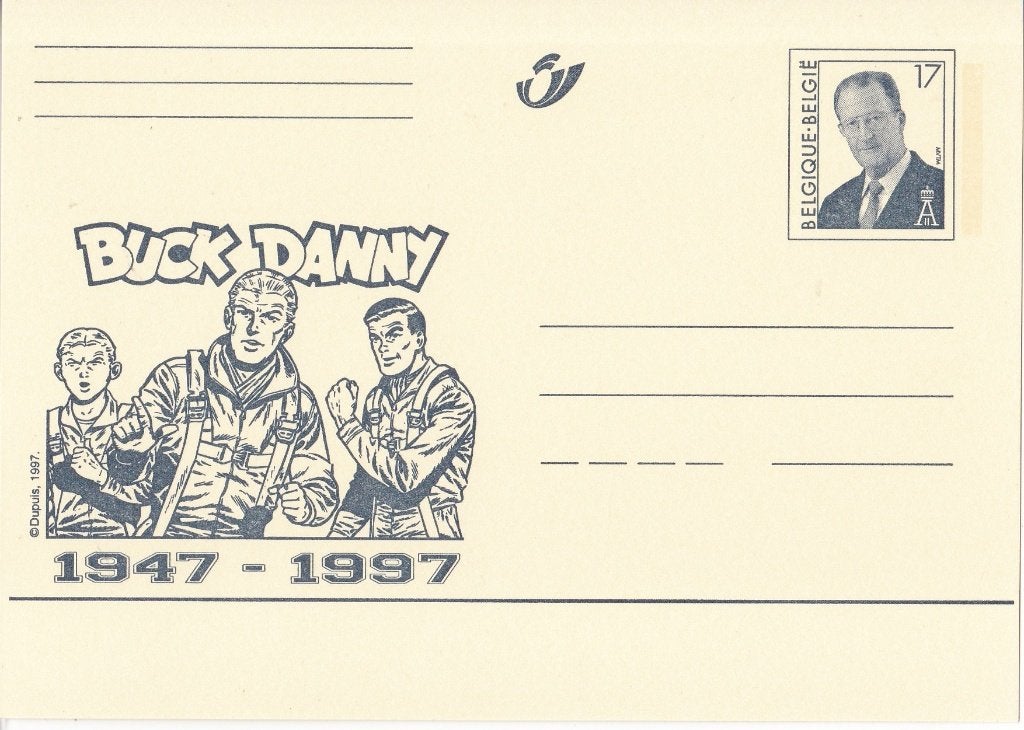 België – geïll. briefkaart – Albert – type MTVM - ongelopen, Verzenden, Briefkaart