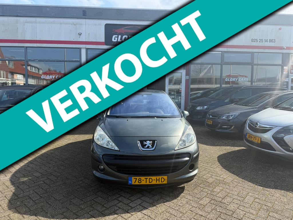 Peugeot 207 1.4-16V XT AIRCO-EL.RAMEN-CRUISE-NIEUWE APK, Auto's, Peugeot, Bedrijf, Te koop, ABS, Airbags, Airconditioning, Boordcomputer