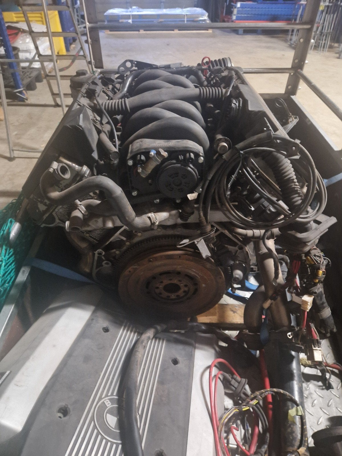 Bmw m60b30 komt uit een e34, Auto-onderdelen, Motor en Toebehoren, Ophalen, BMW