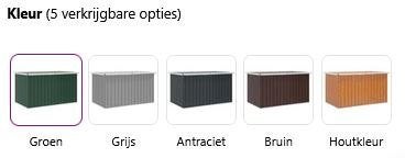 Opbergbox tuinkist tuinbox tuinkussens 171x99x93 GRTS BZRGD!, Verzenden, Nieuw, Nvt, Nvt