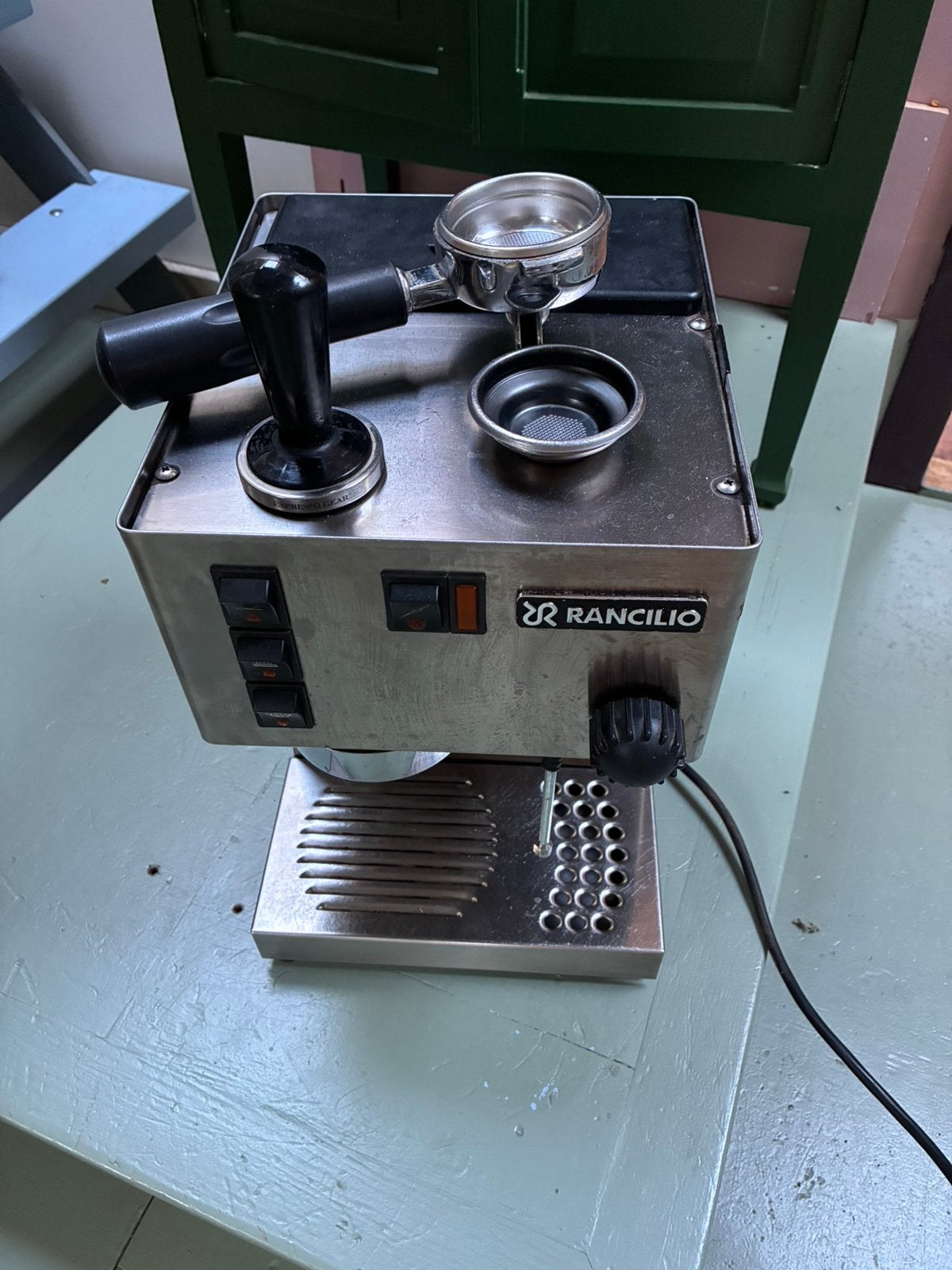 Rancilio Silva espressomachine, Ophalen, Gebruikt, Espresso apparaat, Gemalen koffie
