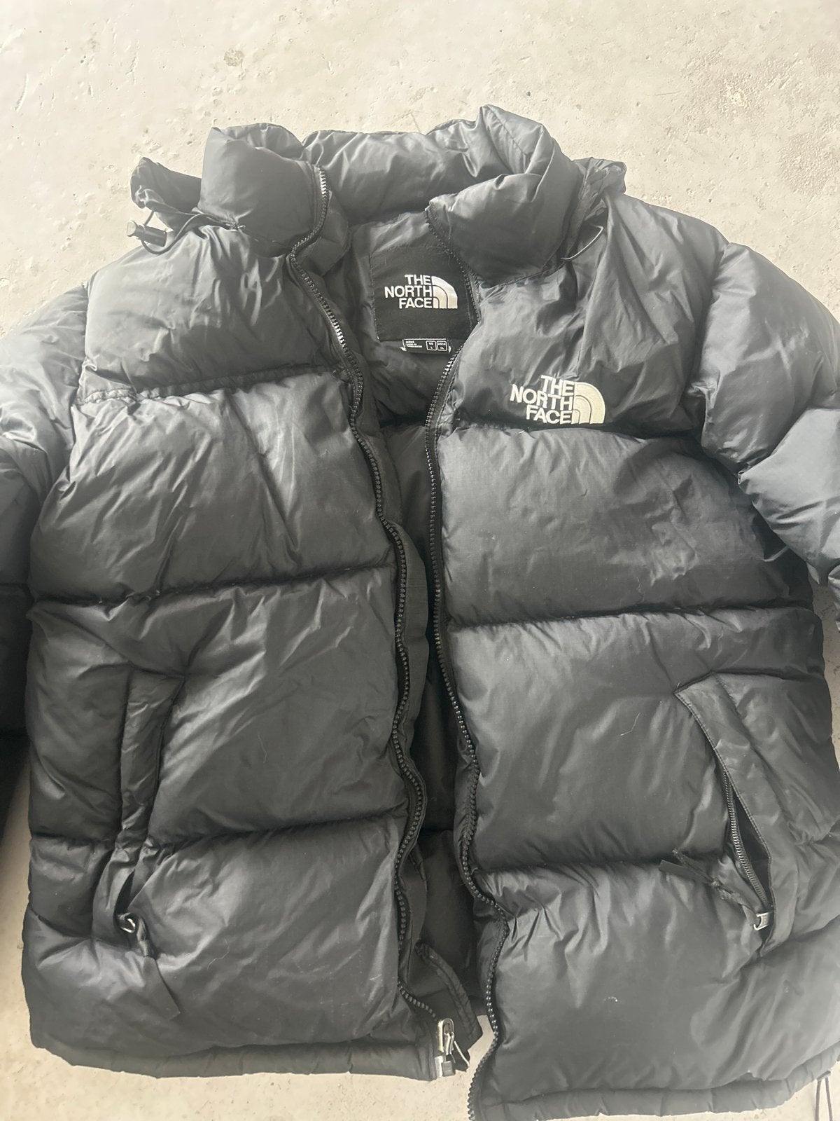 The North Face 700 Nuptse Puffer Jacket Zwart, Kleding | Heren, Jassen | Winter, Ophalen, Gedragen, Overige maten, Zwart