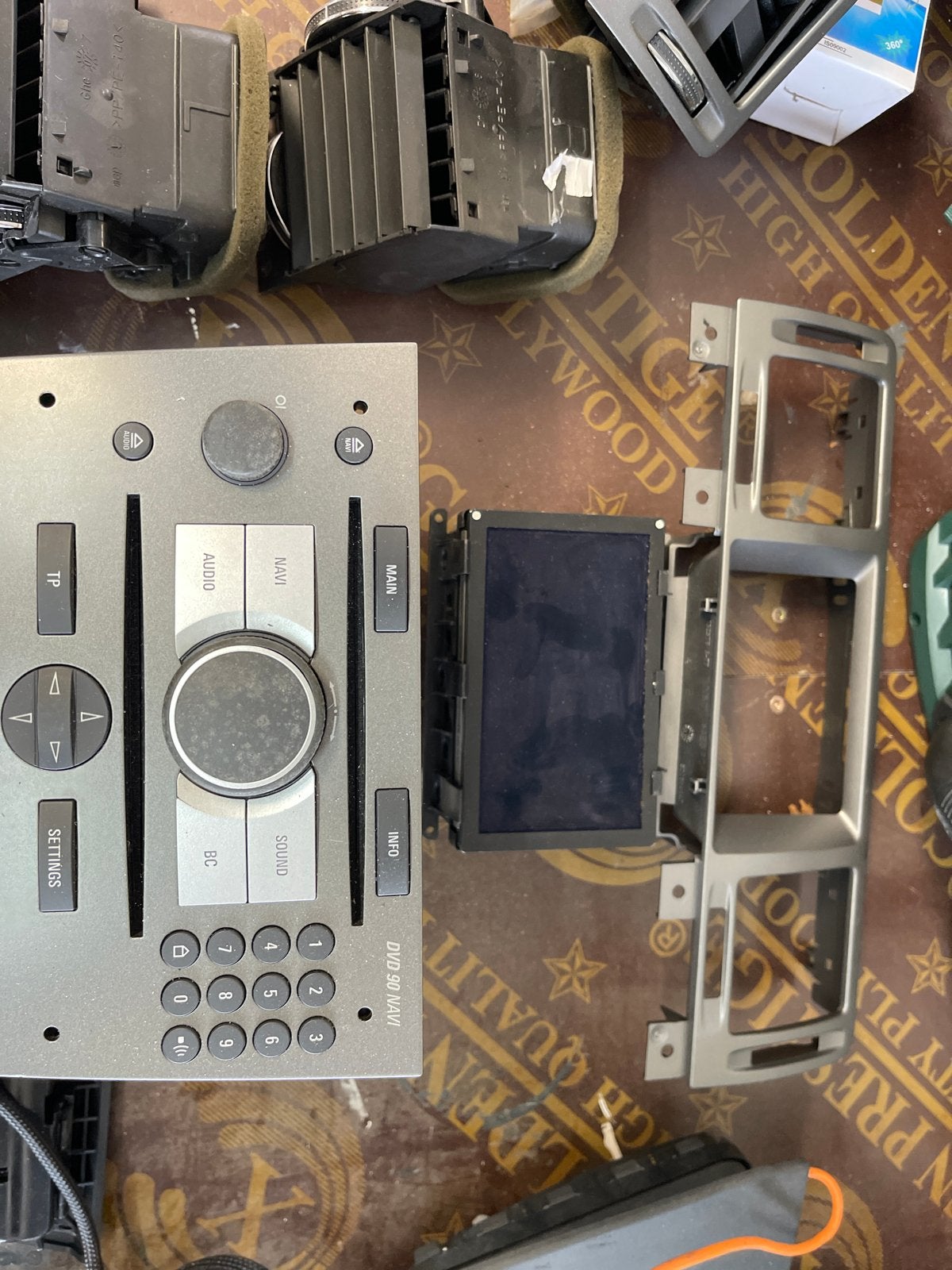 Opel vectra C Radio Navigatie Airbag Module Onderdelen, Ophalen of Verzenden, Gebruikt, Opel