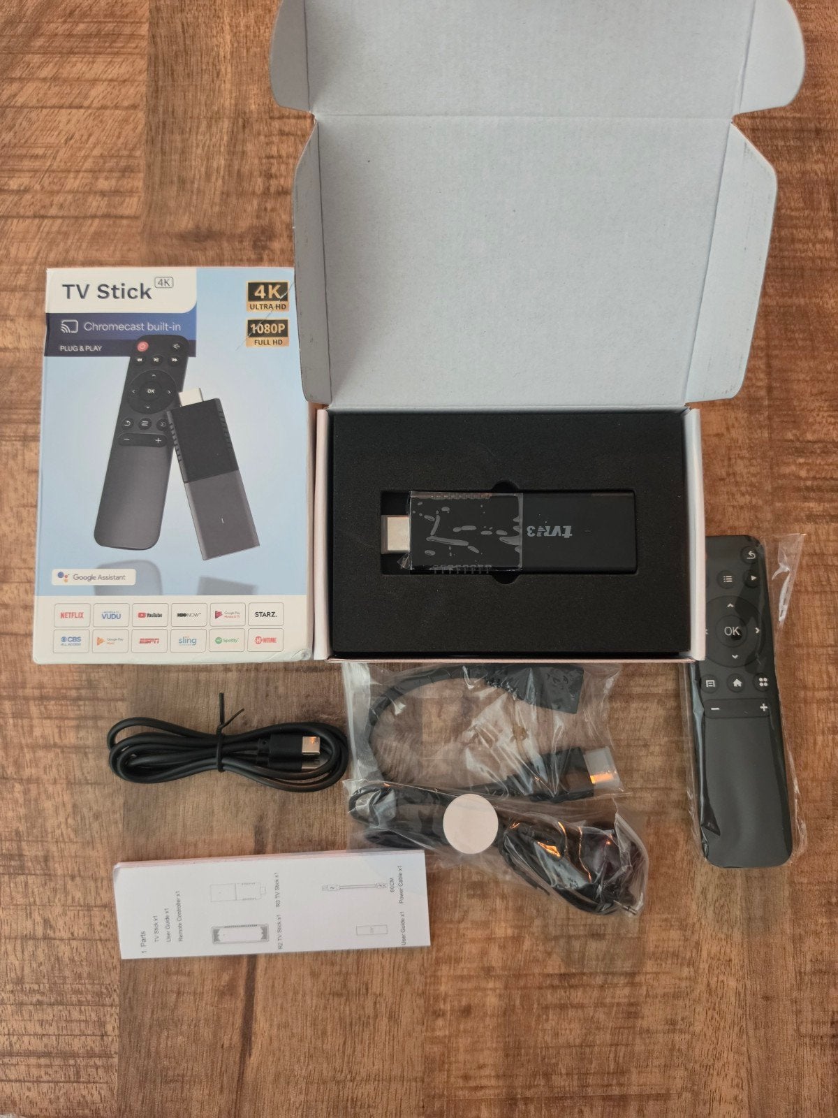 4K TV Stick met Ingebouwde Chromecast & Google Assistant, Ophalen of Verzenden